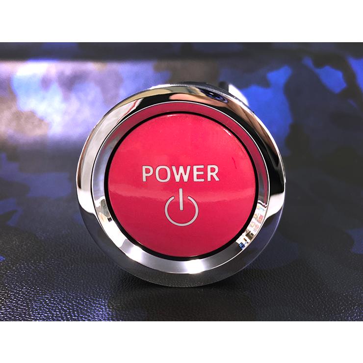 トヨタ 10系 アクア用 純正ReBORNピンク プッシュスタートスイッチ