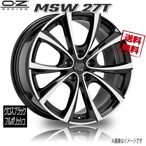 OZ Racing OZレーシング MSW 27T グロスブラックフルポリッシュ 19