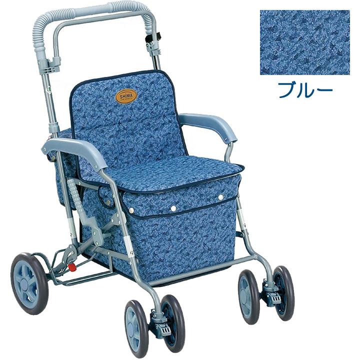 島製作所 シルバーカー マーチA 手押し車 老人用 カート 買い物カート