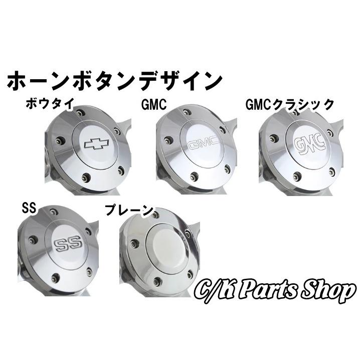 ビレットステアリングホイール 14インチ Φ35cm マッスル ハーフラップ