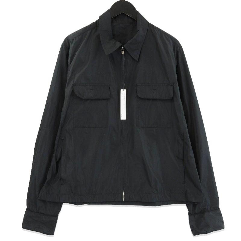 美品 Maison Kinema メゾンキネマ Eazy zip shirt KNM-25SS-SH0004