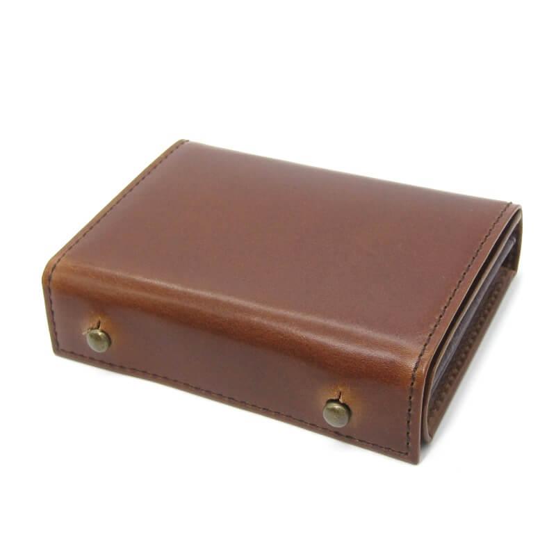 美品 m+ エムピウ ミニ財布 millefoglie II P25 ミッレフォッリエ2 一