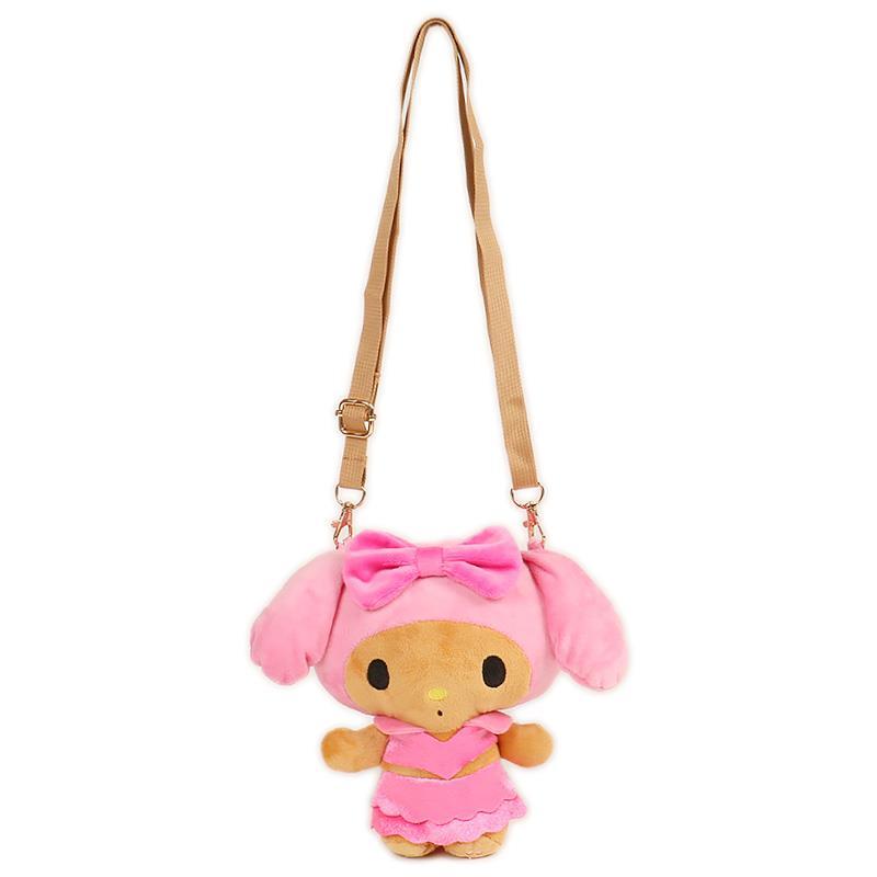 マイメロディ ミニショルダーバッグ ぬいぐるみバッグ 日焼け