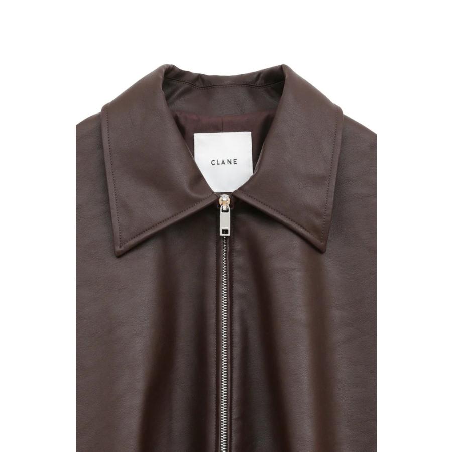 CLANE（クラネ） 正規商品 アウター フェイク レザー バルーン