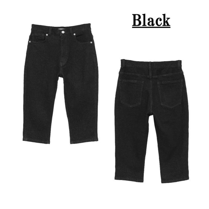 CLANE（クラネ） 正規商品 ボトムス デニム カプリ パンツ DENIM CAPRI