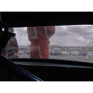 ユニオンジャック柄 モノトーン リアシート ローバーミニ