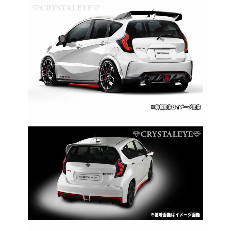 ニッサン E12 ノート NOTE ファイバーLEDテール e-power前期/後期