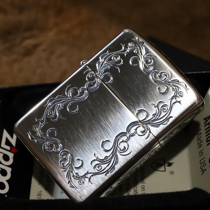 ZIPPO（ジッポー） Armor ZIPPO 5面アーマーアラベスク シルバー