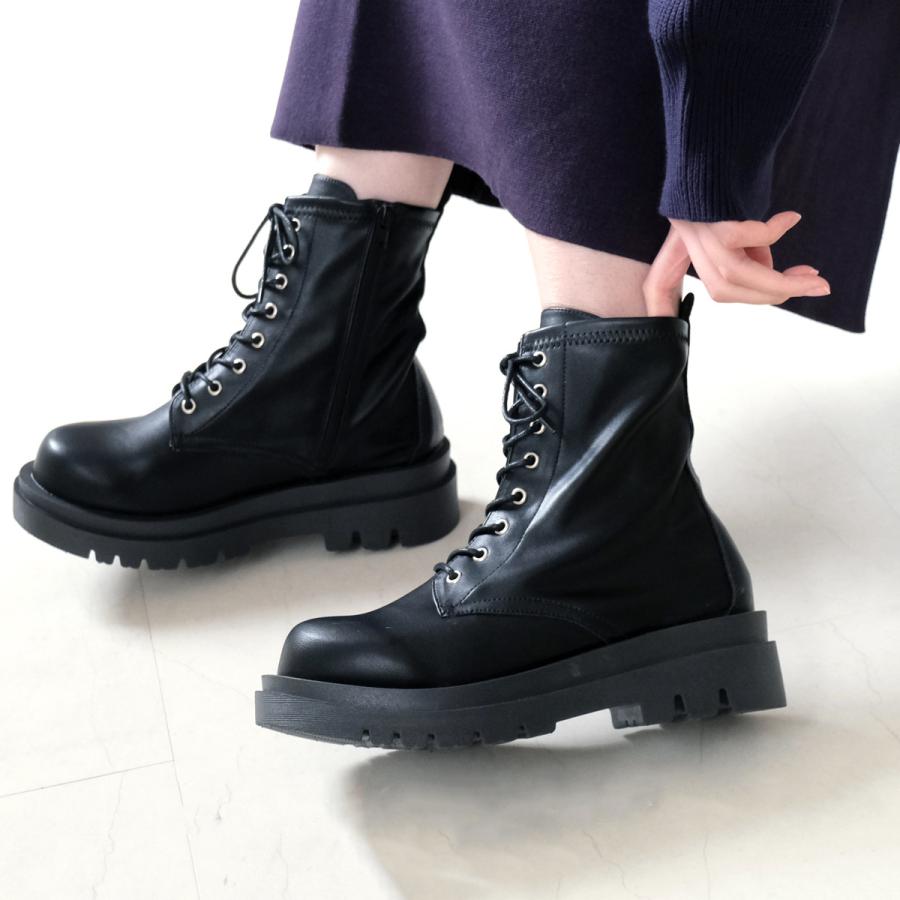 AmiAmi（アミアミ） ショートブーツ レディース レースアップ