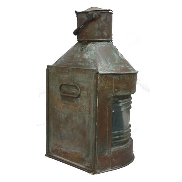 昭和レトロ 雰囲気抜群の大型船舶ランプです。サイズ直径23㎝ 高さ43