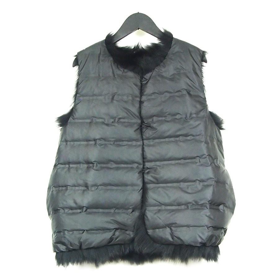 AnneCoquine（アンコキーヌ） リアルFOXファー リバーシブルダウン