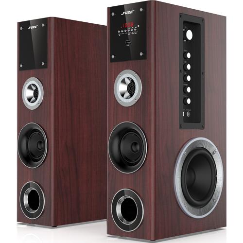 リモコン無し FUZE Bluetooth対応 アンプ内蔵 デュアルウーファー