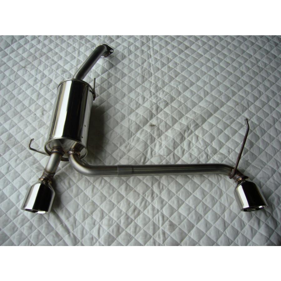 Z12 日産キューブ 左右出しスポーツマフラー エアロオーバー / ケー