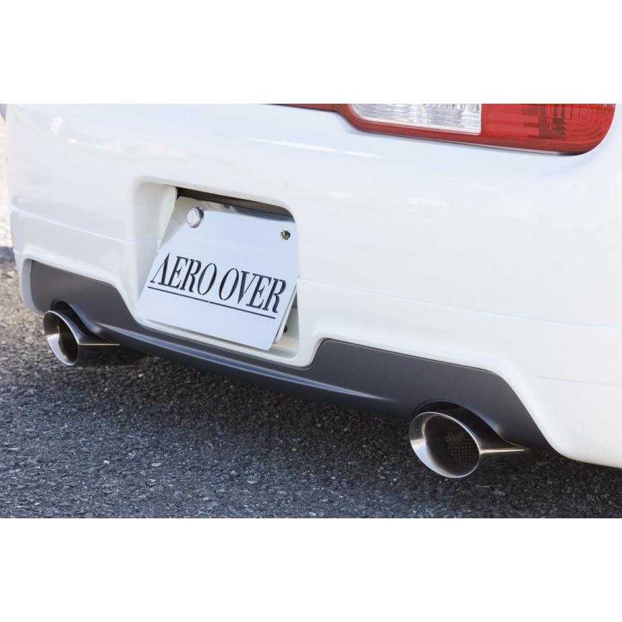 Z12 日産キューブ 左右出しスポーツマフラー エアロオーバー / ケー