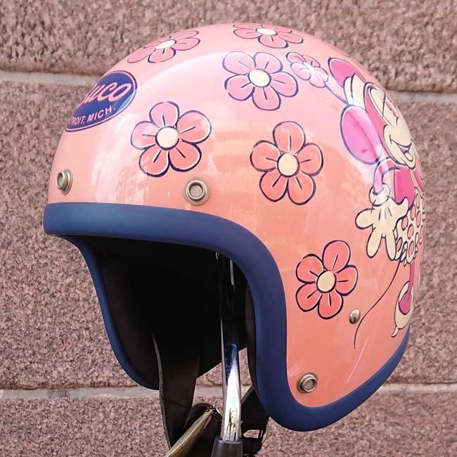 BUCO（ブコ） ajito BUCO MINNIE ジェット ヘルメット XS (54〜55cm