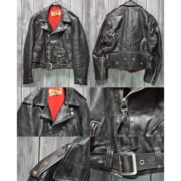 ajito J-17 1950's KitKarson 10star LeatherJacket ビンテージ キット