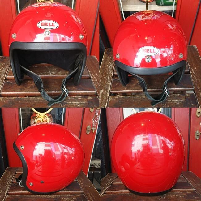 ajito BELL R-T 中期 ジェット ヘルメット レッド ベル スーパー