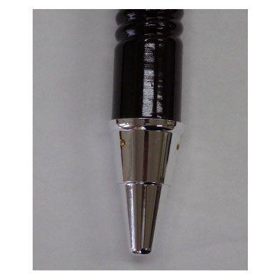 黒塗千段巻棒金ネジ（金具付き）：180cm 27φmm 優勝旗に使用する千段巻