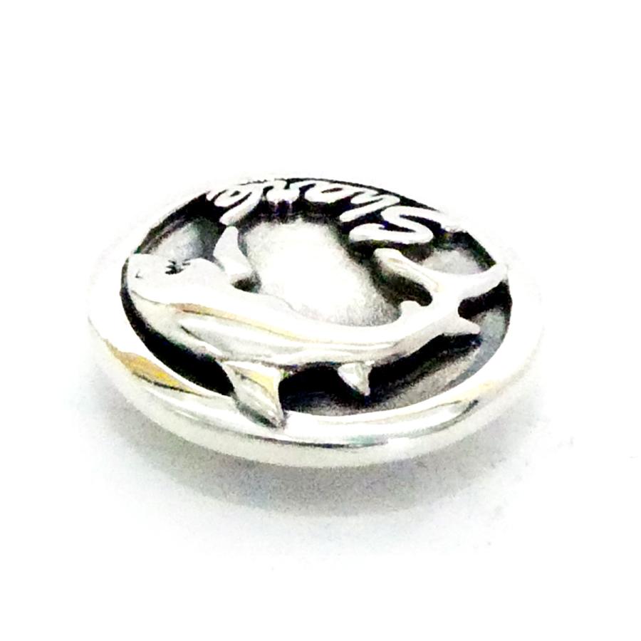 シルバー コンチョ 鮫 サメ シャーク 950 メンズ レディース 飾り