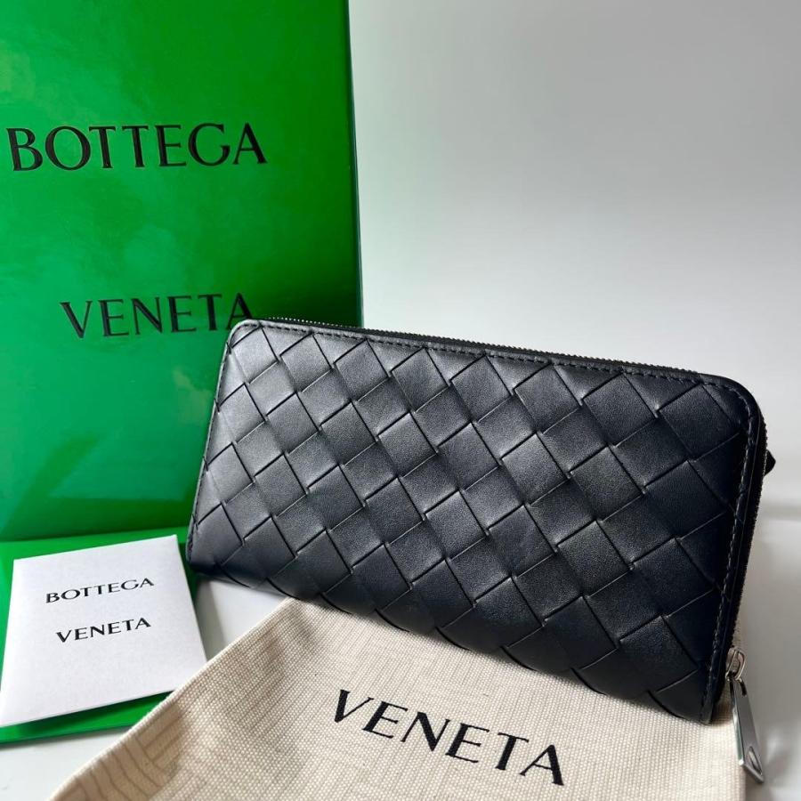 BOTTEGA VENETA ボッテガヴェネタ 長財布 ラウンドファスナー イントレ