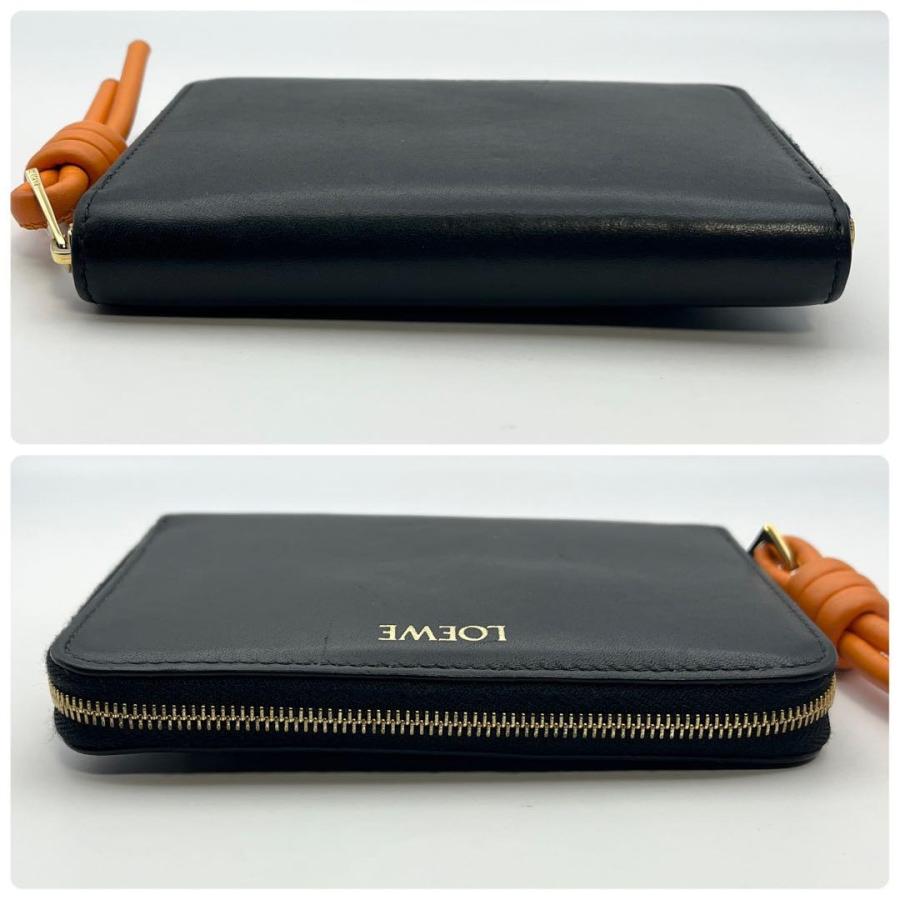 LOEWE（ロエベ） ノット コンパクト ジップウォレット 二つ折り財布