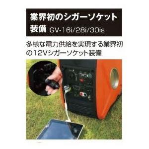 工進（KOSHIN） インバーター発電機 GV-16i コンパクトタイプ : 農林