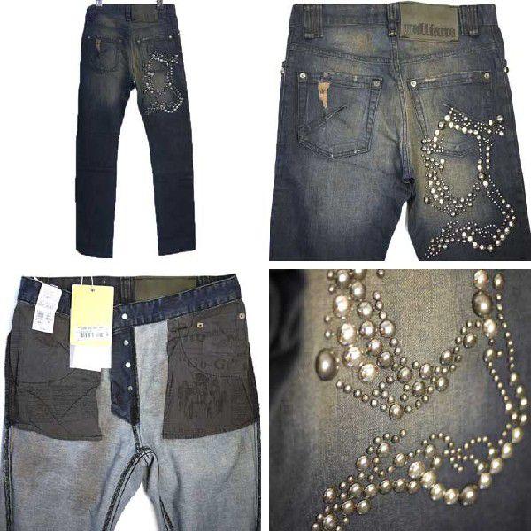 John Galliano（ジョンガリアーノ） ガリアーノ スタッズ デニム