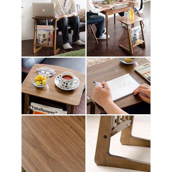 東谷 サイドテーブル 北欧 木製 おしゃれ ベッドサイドテーブル