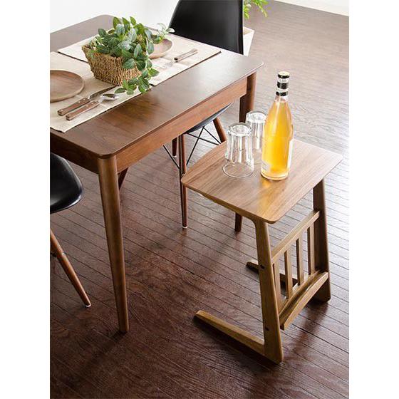 東谷 サイドテーブル 北欧 木製 おしゃれ ベッドサイドテーブル