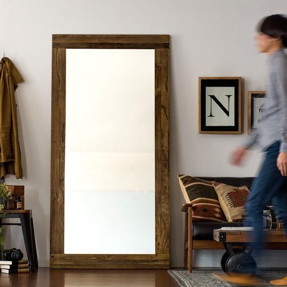 GART（ガルト） スタンドミラー 全身 姿見 おしゃれ 全身鏡 全身ミラー