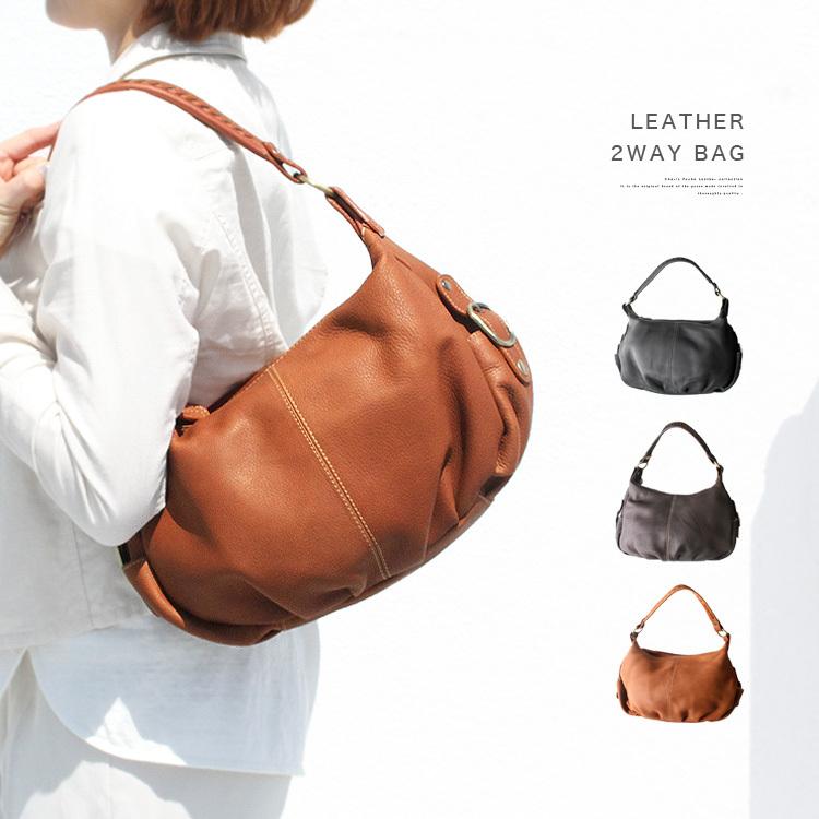バッグ レディース ハンドバッグ 本革 レザー ショルダーバッグ 大容量
