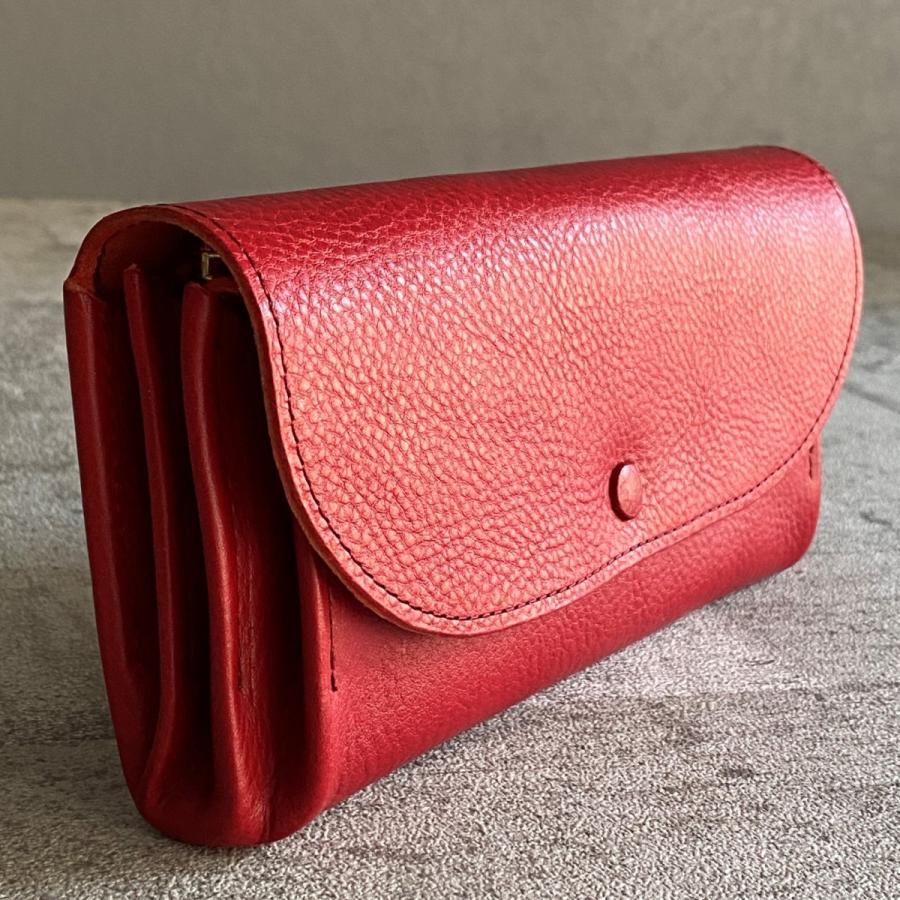 Arizona AZくるみボタン長財布 L / RD レッド 87180282 : ASSEMBLAGE