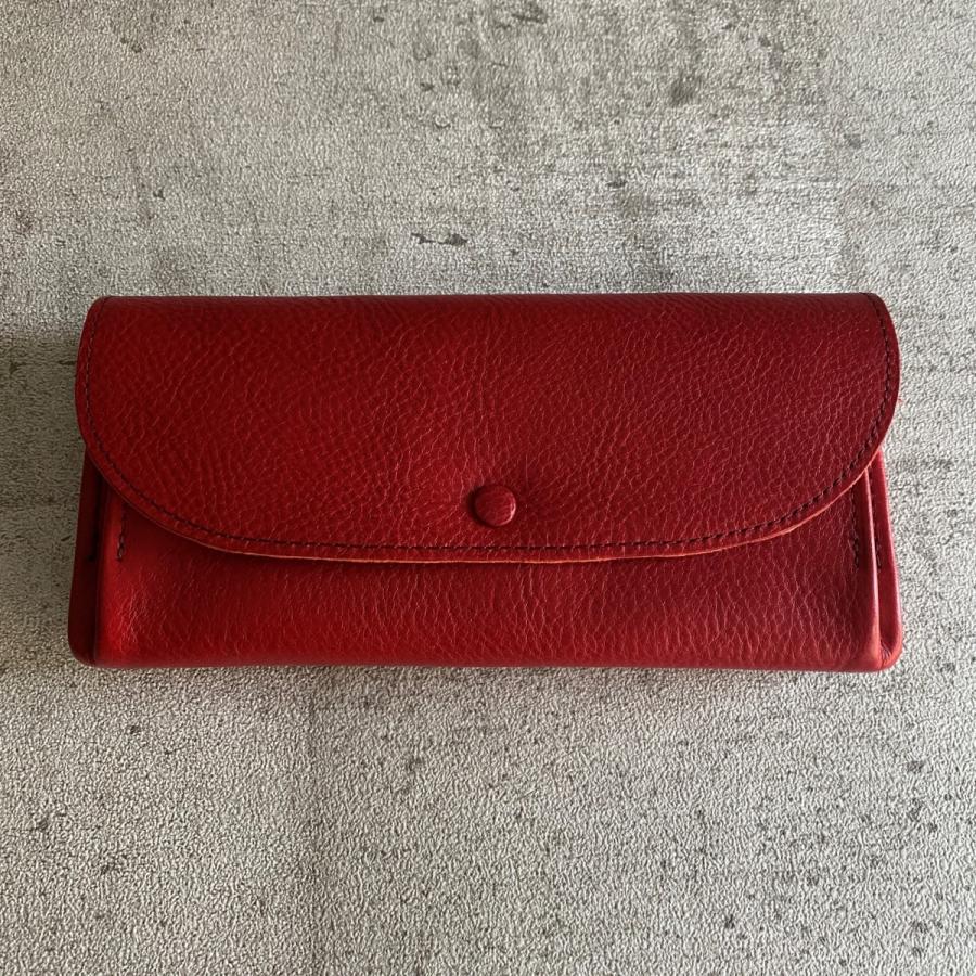 Arizona AZくるみボタン長財布 L / RD レッド 87180282 : ASSEMBLAGE