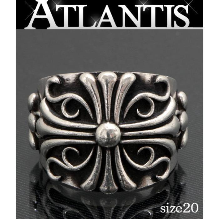 エーアンドジー 美品 A＆G シルバークロスリング 指輪 シルバー SV925