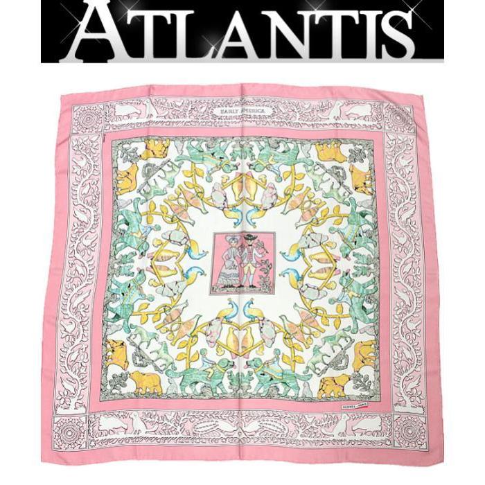 HERMES（エルメス） カレ90 スカーフ『EARLY AMERICA 古き良きアメリカ