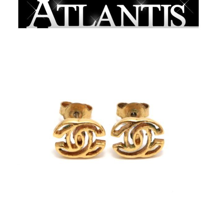 CHANEL（シャネル） ミニココマーク ピアス ヴィンテージ ゴールド
