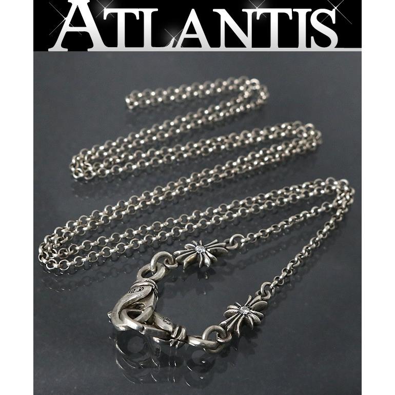 CHROME HEARTS 銀座店 クロムハーツ マスク ロールチェーン 両面ダイヤ