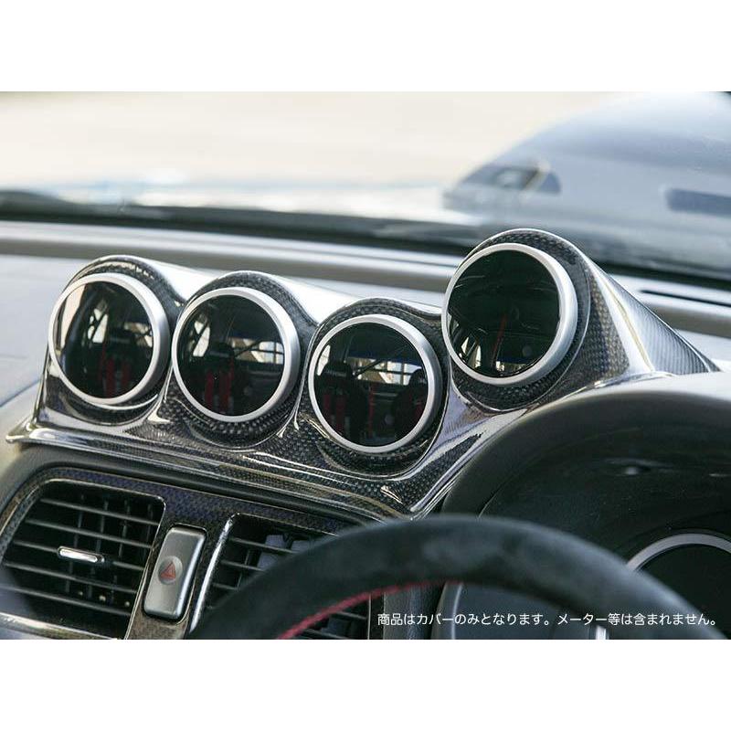 OKUYAMA（オクヤマ） CARBING 4連カーボンメーターパネル φ60