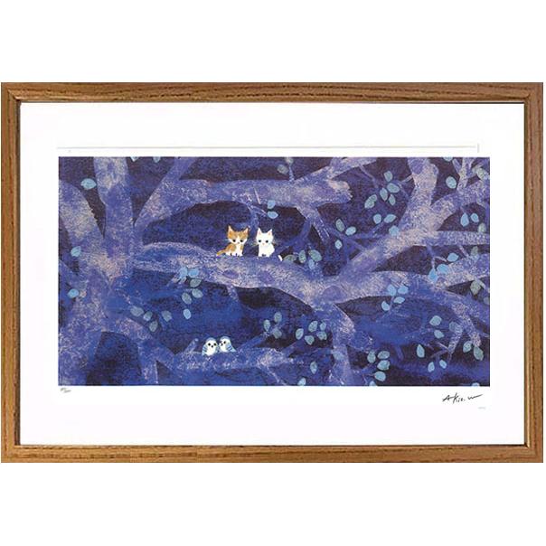 絵画 版画 渡辺あきお・それぞれの時間 インテリア : 絵画生活 - 通販