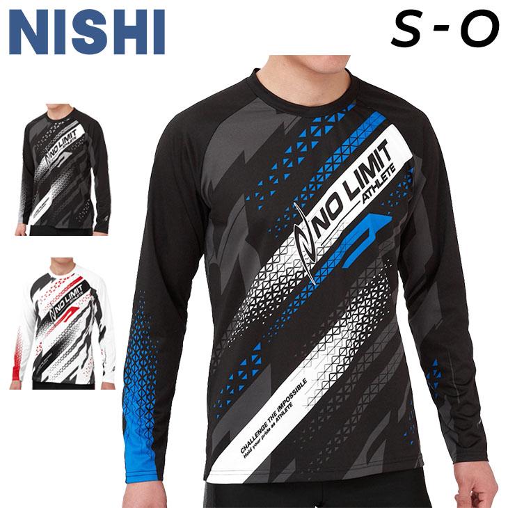 ニシ・スポーツ 長袖シャツ Tシャツ メンズ レディース NISHI スリム