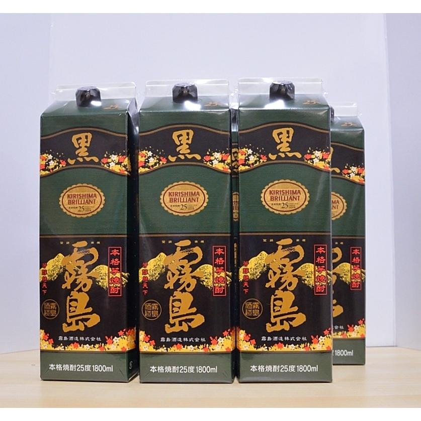 芋焼酎 黒霧島25度1.8Lパック 1ケース（6本） : apricot - 通販
