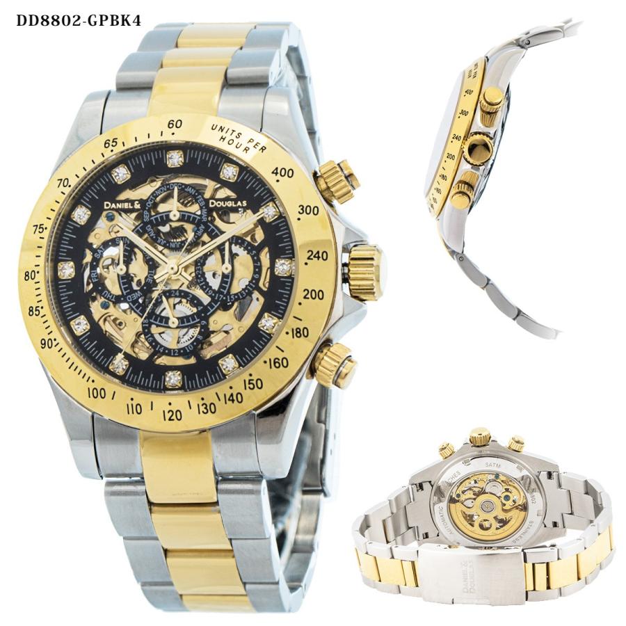 機械式 自動巻き 腕時計 メンズ 時計 ダニエルアンドダグラス