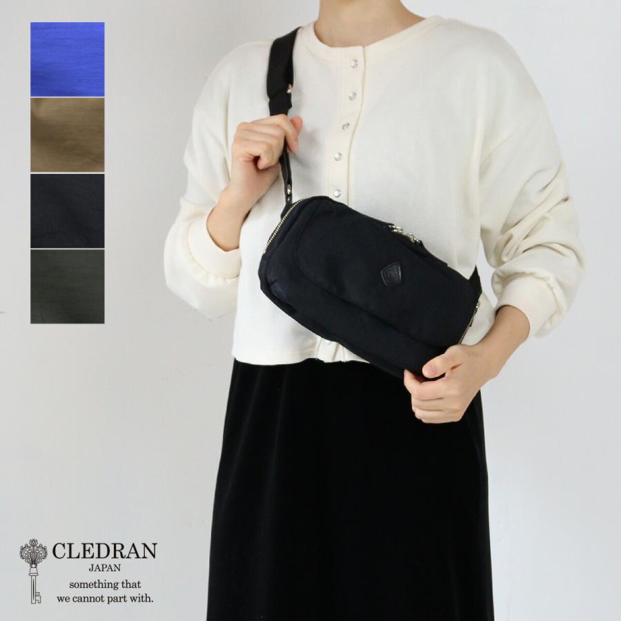 CLEDRAN（クレドラン） ミニショルダーバッグ フラップ ナイロン PELI