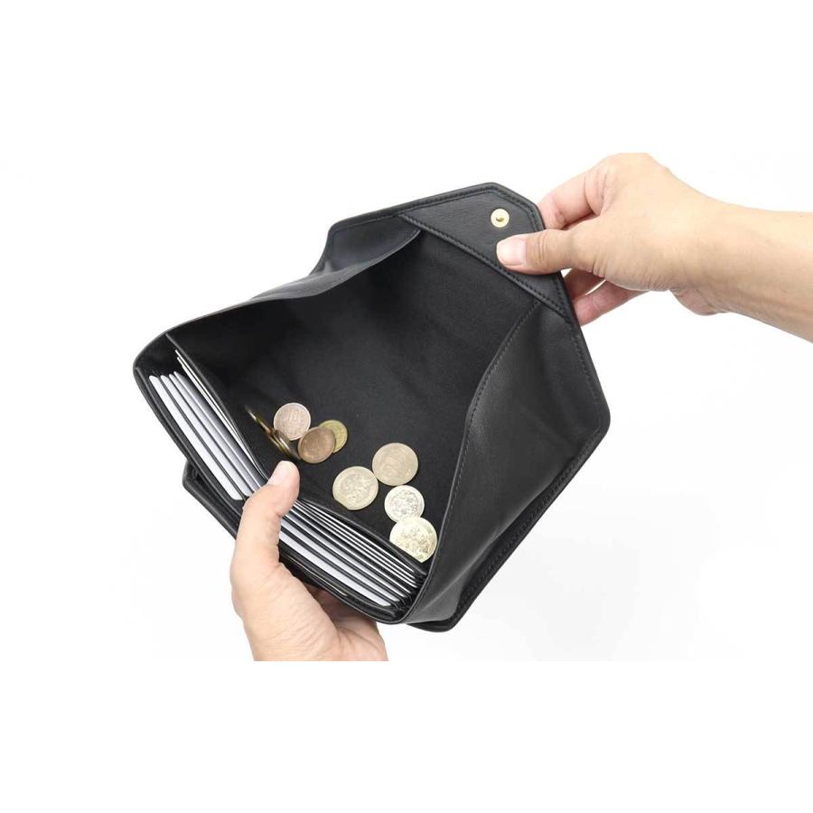 ikot（イコット） ギャルソン長財布 ボックス型小銭入れ 長財布 かぶせ