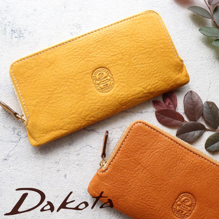 Dakota（ダコタ） ラウンドファスナー長財布 薄型 小さめ コンパクト