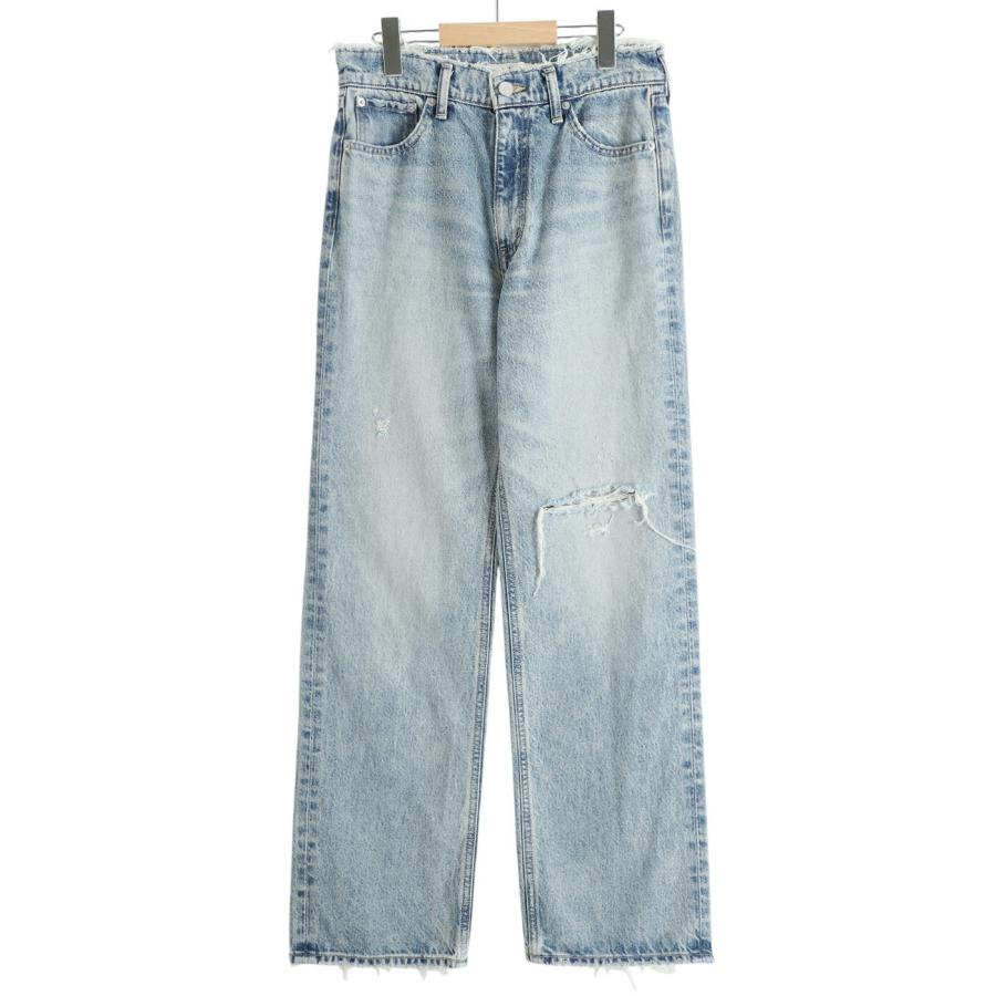 CLANE（クラネ） ： [レディース]CRASH DENIM PANTS ： 19111-7212