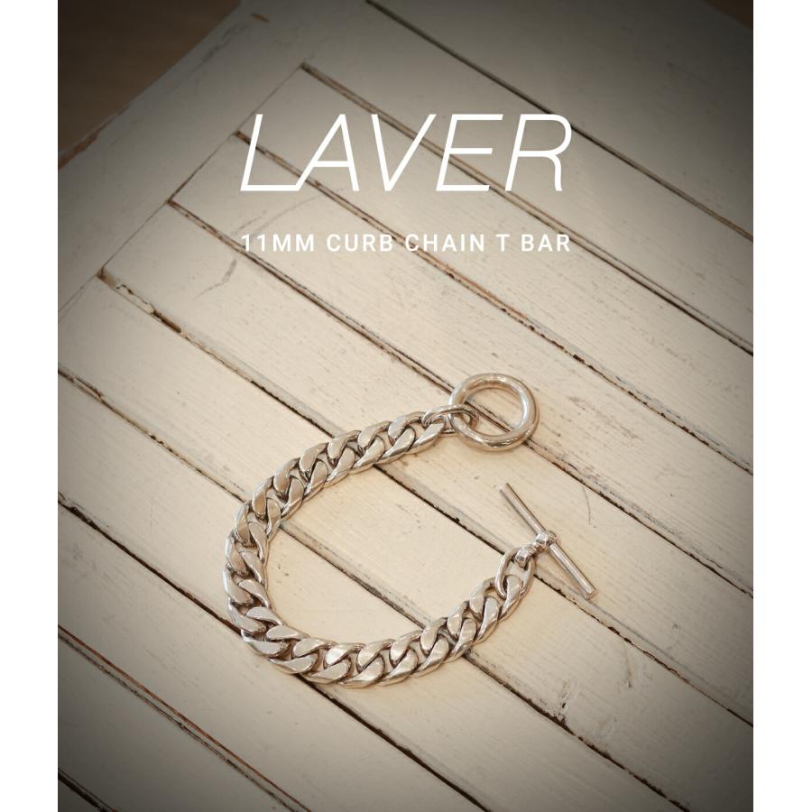 LAVER（ラバー） ： 11MM CURB CHAIN T BAR ： LAVER-NO-18 : ARKnets