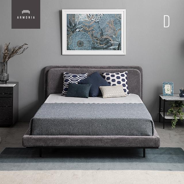 ARMONIA（アルモニア） ベッド ベッドフレーム ダブルサイズ D bed