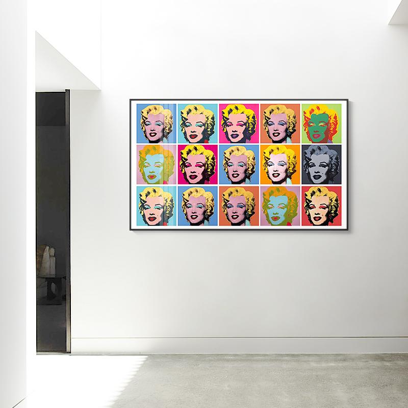 アンディ・ウォーホル マリリン・モンロー ポスター 70x50cm 絵画 絵