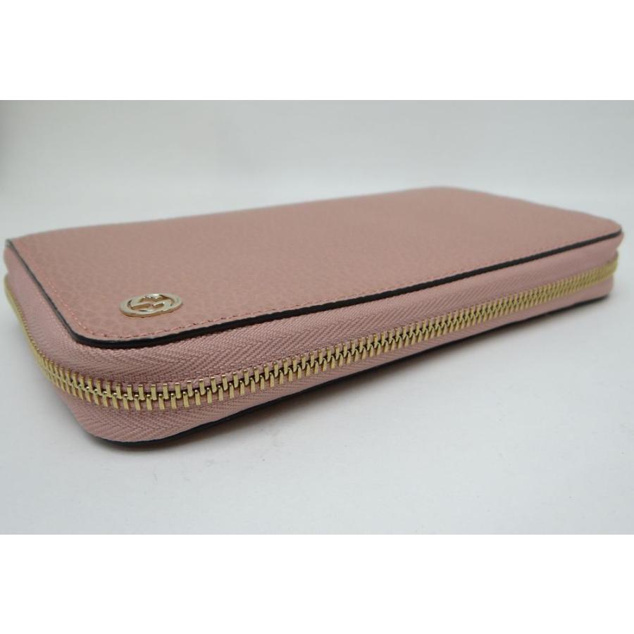 GUCCI（グッチ） 449347 インターロッキングG レザー ラウンド